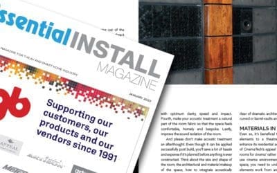 Essential Install Taps CinemaTech’s Expertise in Home Theater Acoustical Treatment